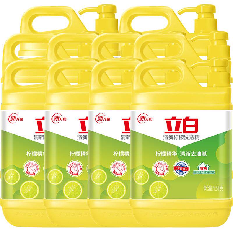 立白洗洁精水果1.5kg×10瓶