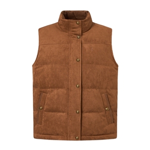 POLOWALK女式羽绒马甲2025冬季新品90鸭绒百搭通勤休闲羽绒背心女