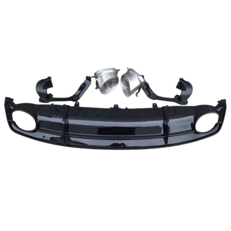 奥迪改装S3S4S5S6四出后唇排气