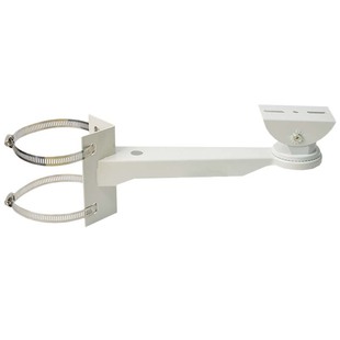 监控抱柱支架立杆电线杆路灯杆支架抱箍鸭嘴加强监控支万向支架