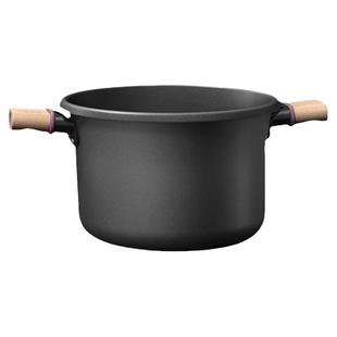 康巴赫防溢汤锅不粘锅德式节能家用蒸煮拉面锅燃气电磁炉通用24cm