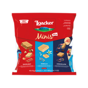 Loacker莱家进口威化饼干散装结婚喜糖婚庆批发独立小包休闲零食