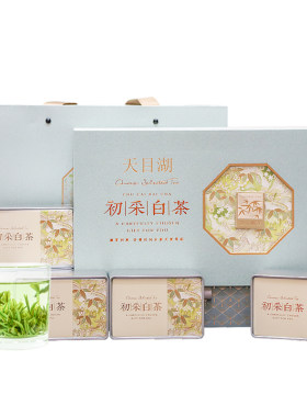 早春天目湖白茶特级礼盒送礼茶叶