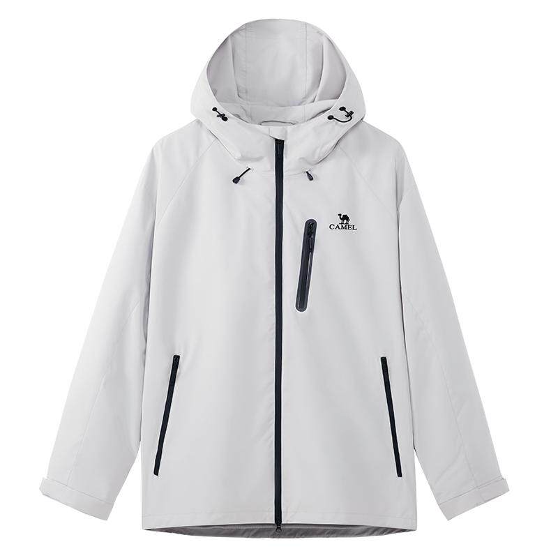 【三防】骆驼男装2026夹克男春秋款防风防水户外休闲外套男