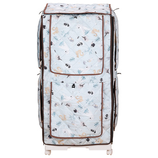 威毕秘境双层鸟笼加厚笼衣冬季保暖鹦鹉笼子挡风罩衣防寒遮光防溅