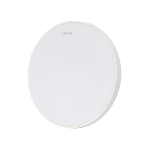 俊朗足瓦LED三防吸顶灯圆形防水浴室阳台卧室房间护眼灯具天花灯