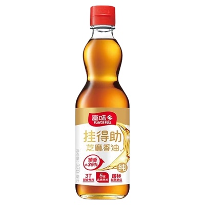 富味乡芝麻香油370ml调料食用油