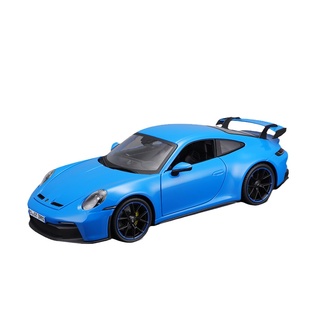 美驰图正版1:18保时捷911车模GT3合金汽车模型收藏2022新品 跑车