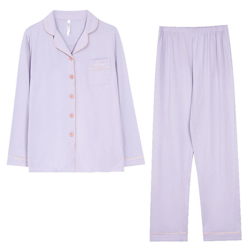 正品红豆100%纯棉夏季睡衣居家服