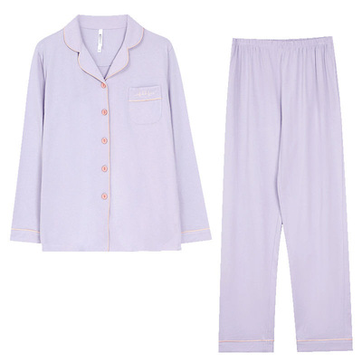 正品红豆100%纯棉夏季睡衣居家服