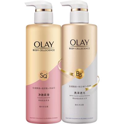 Olay玉兰油烟酰胺滋润保湿沐浴露