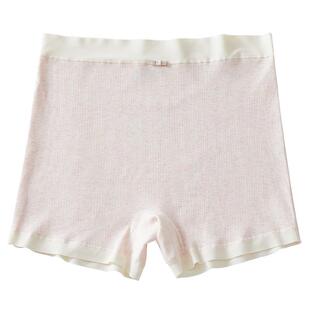 平角内裤女纯棉抗菌高腰收腹不夹屁股女士大码胖MM四角短裤200斤