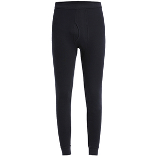 浪莎秋裤男士纯棉保暖裤秋冬青年单件加厚不加绒修身打底裤男线裤