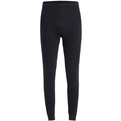 浪莎纯棉秋冬青年加厚修身保暖裤