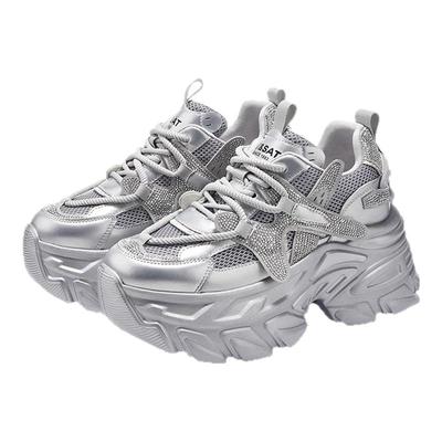 星期六女鞋2025春季新款老爹鞋