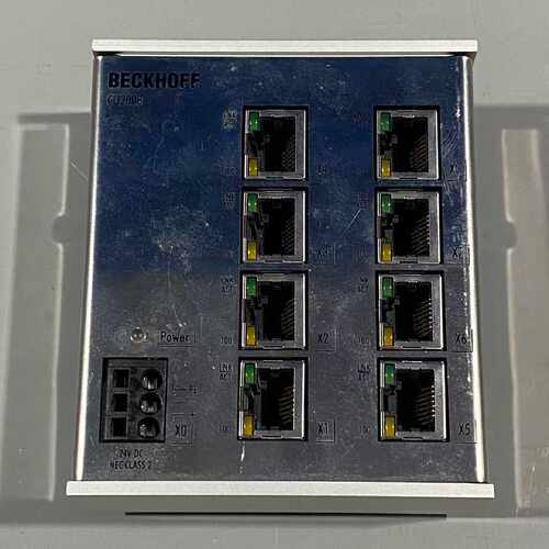 议价BECKHOFF CU2008-0000工业交换机，8口百兆