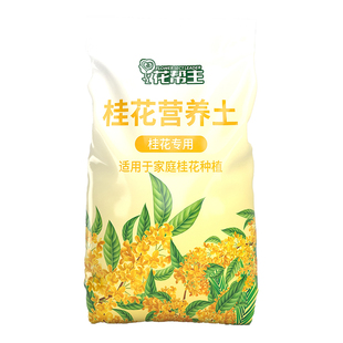 养桂花专用土家庭盆栽土桂花树营养土进口泥土家庭园艺养花种植土