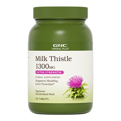 GNC健安喜水飞蓟120粒/瓶护肝片