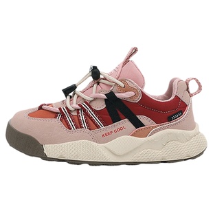 jeep童鞋女童春季2026新款儿童运动跑步鞋中大童女孩休闲老爹潮鞋