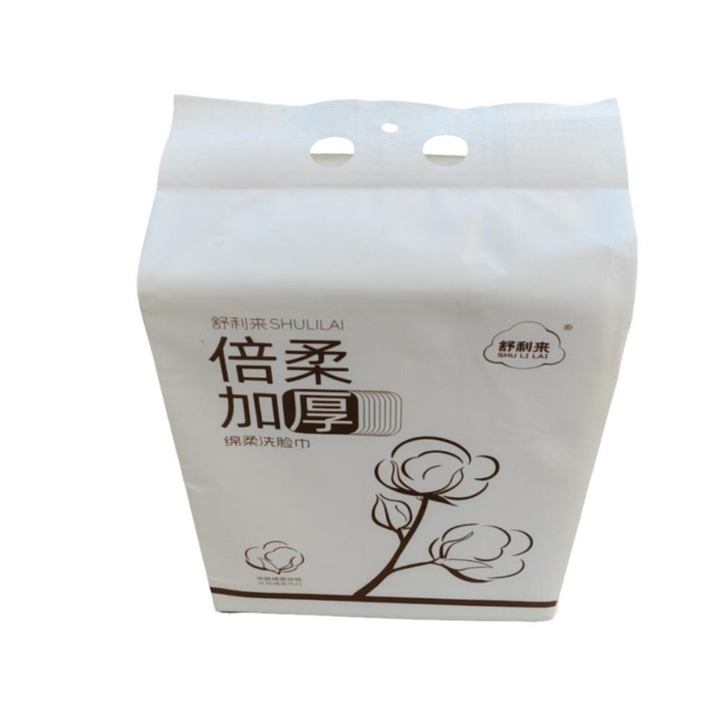 100%棉壁挂式婴儿洗脸巾加厚
