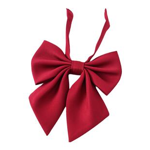 LF原创jk制服领结羽根纯色日系斜角平角学生领花蝴蝶结水手服小物