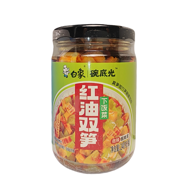 白象碗底光红油双笋下饭菜240克