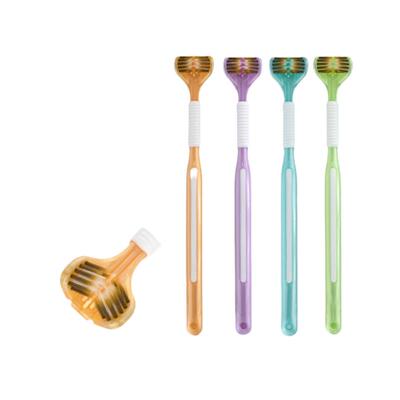 良洁三面软毛牙刷高档家用