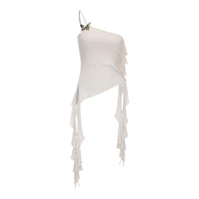 ARTEPURA不对称飘带针织吊带