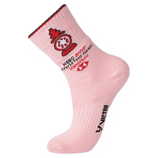 VICTOR威克多胜利羽毛球袜 2023世界巡回赛总决赛系列 SK408WT