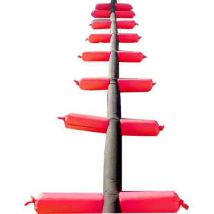 直销灌溉神器布水带带袖多袖浇水神器农用浇地抗旱水袋农业6寸