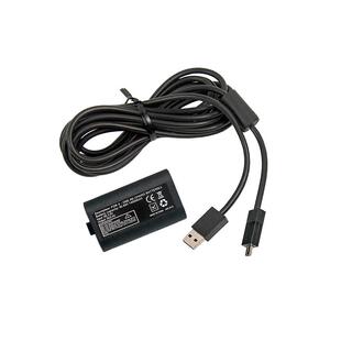 适用xbox one手柄电池套装全新锂电池老款xbox one无线手柄充电电池包+usb数据线2.7m充电带指示灯傲硕OSTENT