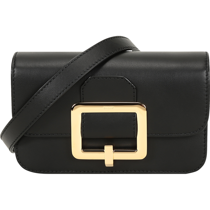 【自营】Bally/巴利女士迷你包单肩包腰包 JANELLE S手拿包锁扣