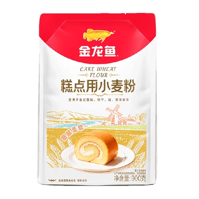 金龙鱼糕点低筋面粉细腻柔软900g