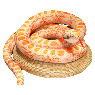 仿真大号蟒蛇毛绒玩具整蛊道具眼镜蛇玩偶公仔儿童玩具蛇恶搞礼物