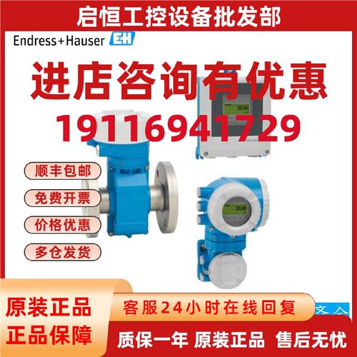 议价EH电磁流量计5P5B15-5CH1/0恩德斯豪斯P500传感器液体测量变