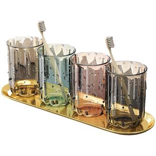 漱口杯刷牙杯牙刷防霉抗菌杯子牙具儿童牙缸2025新款家用高颜值