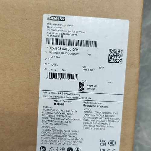 询价-3RK1308-0AE00-0CP0电机起动器-可维修
