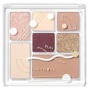 juduo橘朵眼影七巧盘七色16大地色玩趣一体盘牛郎4色官方授权正品