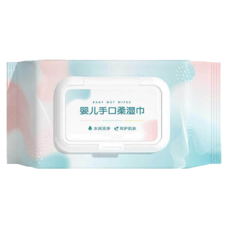 婴儿手口专用加厚珍珠纹湿巾