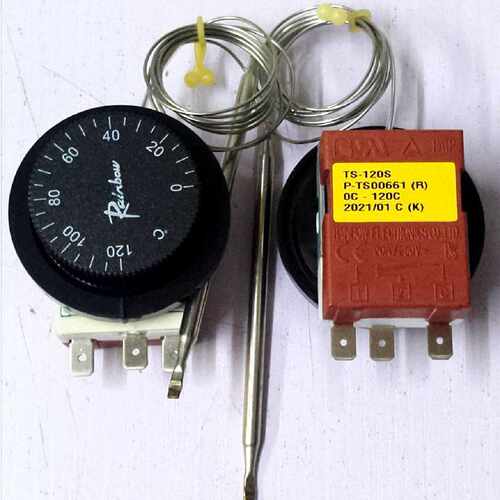 议价韩国彩虹温控器 Rainbow TS-120S R B -C 温度调节开关 20A/2