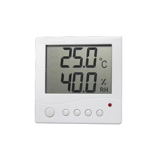 精讯温湿度计工业级高精度液晶温湿度传感器485modbus送软件86盒