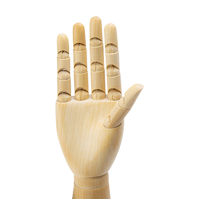 左绘木头人偶关节人模型速写绘画用小人木手12寸灵活可动木人美术仿人体比例小木人漫画素描木质偶人