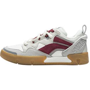 中国李宁SWAG BOOM滑板鞋男鞋女鞋冬季新款情侣滑板鞋低帮运动鞋