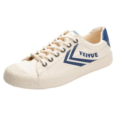 飞跃情侣鞋小白鞋帆布鞋