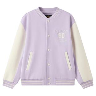 eland kids衣恋童装男童外套2025年秋新品女童美式学院风棒球服