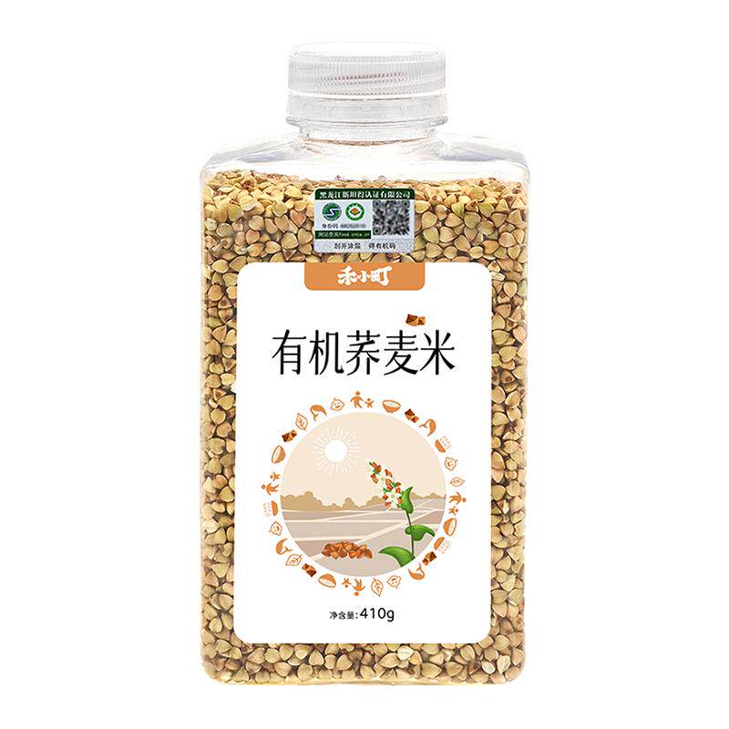 禾小町有机荞麦米新米有机荞麦仁高膳食纤维五谷杂粮三角麦去壳