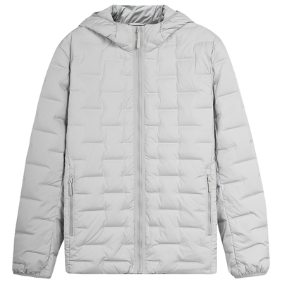 【林俊毅明星同款】90%白鸭绒多色轻量连帽羽绒服男2025秋冬新款