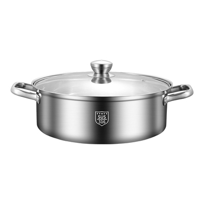 【食品级316不锈钢火锅】