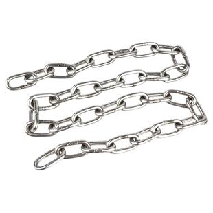 304不锈钢多功能链条长短环链子起重晾衣宠物狗秋千护栏防盗锁链