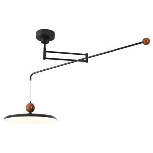 创意可移位摇臂餐厅吊灯新款2025主客厅灯led餐桌岛台全光谱灯具